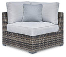 Harbor Court Corner with Cushion (Set of 2)
