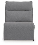Modmax II Reclining Sectional with Chaise and Audio Console