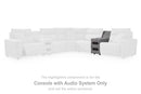 Modmax II Reclining Sectional with Double Chaise and Audio Consoles