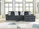 Midnight-Madness Sectional Sofa with Chaise