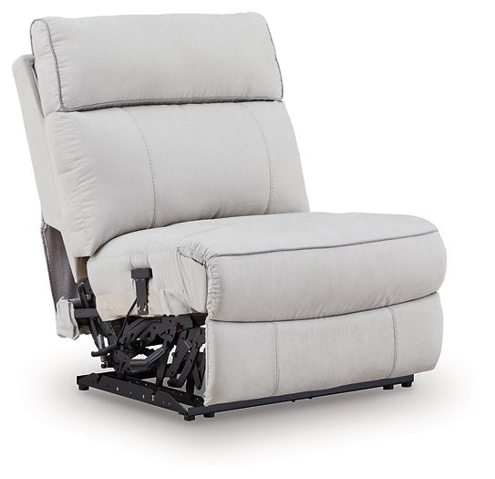 Social Pointe Reclining Sectional with Storage Console