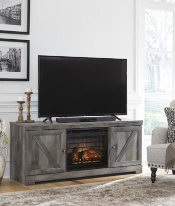 Wynnlow 63" TV Stand with Electric Fireplace