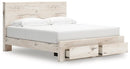 Lawroy Panel Storage Bed