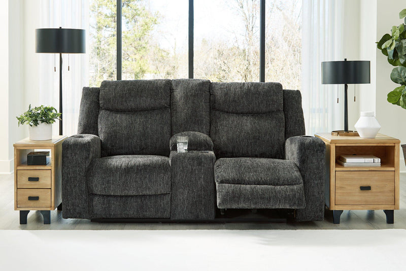 Martinglenn Power Reclining Loveseat with Console